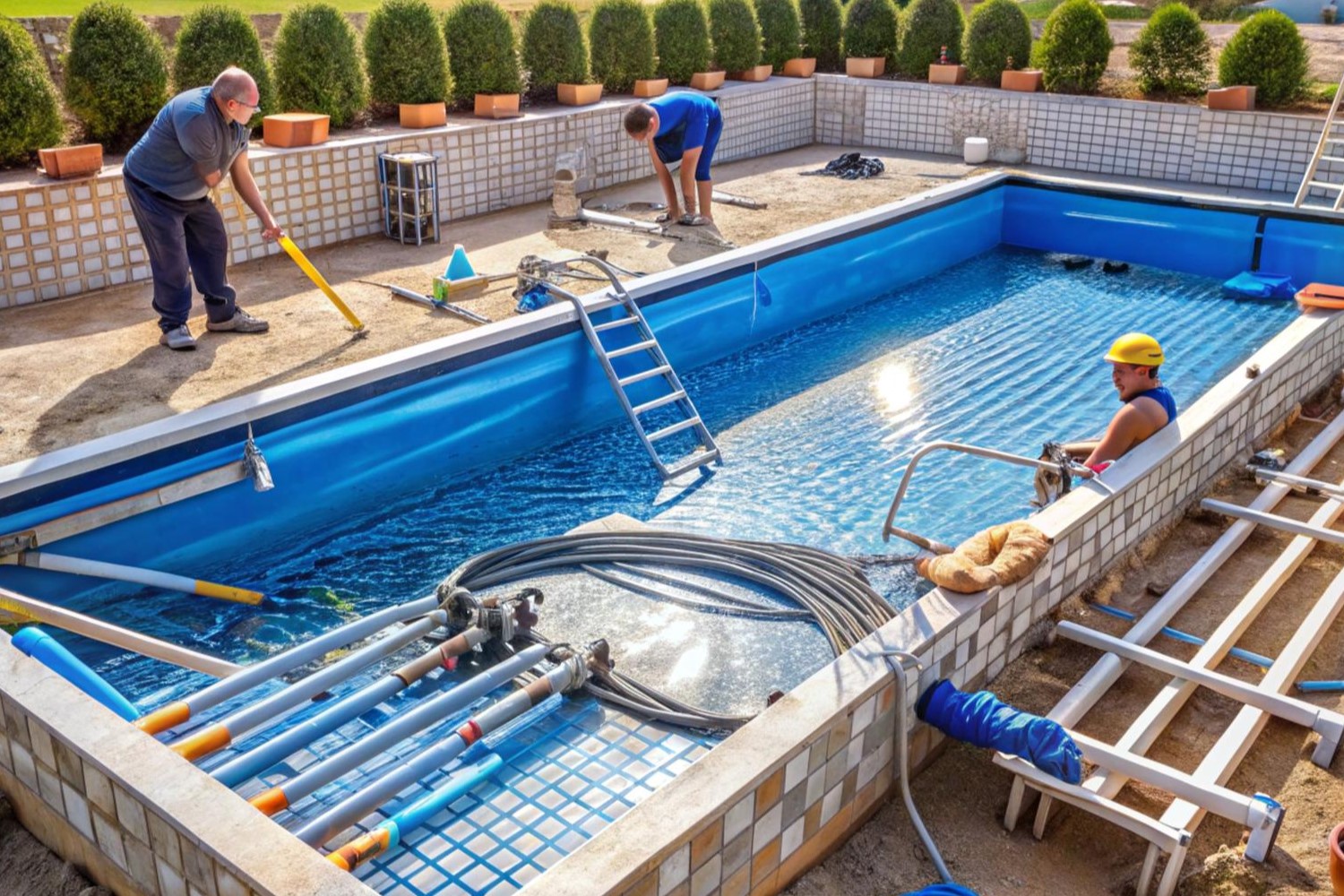Installation piscine à Roanne Installation piscine à Roanne